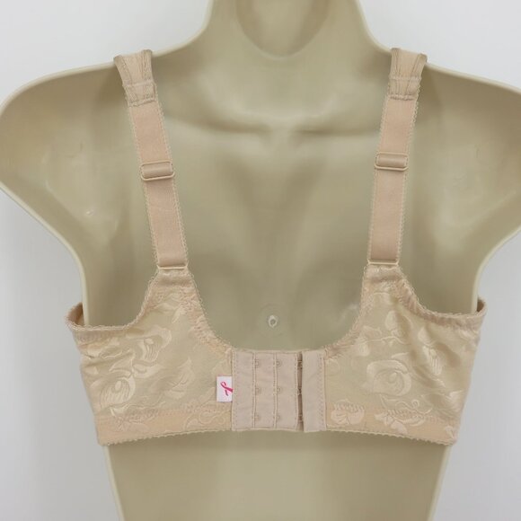 Wacoal 36DD 85567 Awareness Underwire Bra Sand Beige Unlined Lace Overlay Women - Picture 7 of 16